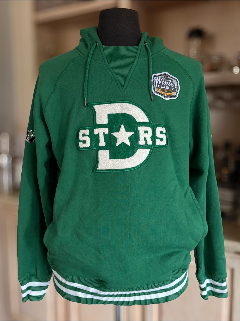 Dallas Stars Green Pullover Hoodie - Winter Classic 2020